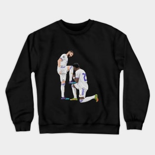 Karim Benzema and Vinicius Junior Celebration Crewneck Sweatshirt